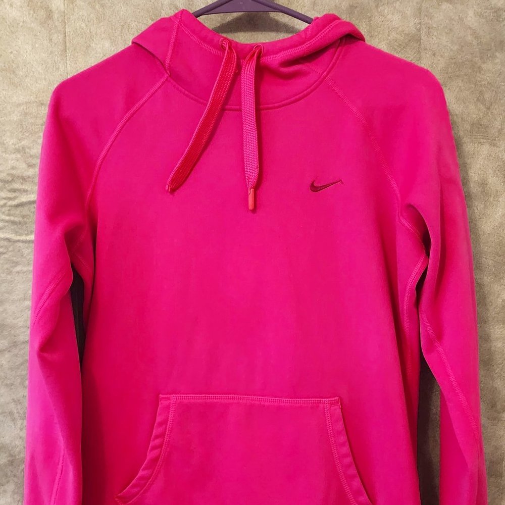 Magenta Nike Therma-Fit Women's Pull-Over Hoodie Size Small